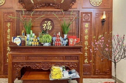 [Tư vấn phong thủy] Kích thước bàn thờ chuẩn là bao nhiêu?